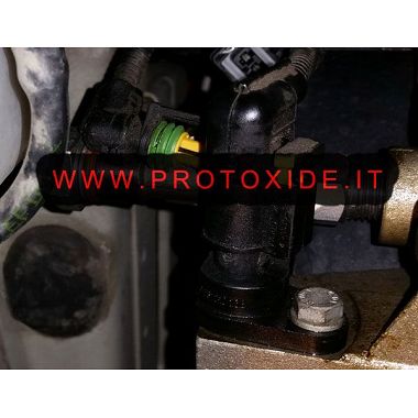 Adaptér pro instalaci snímače tlaku oleje Motory Fiat 500 Abarth Panda 100hp Turbo tlakoměry, Be...