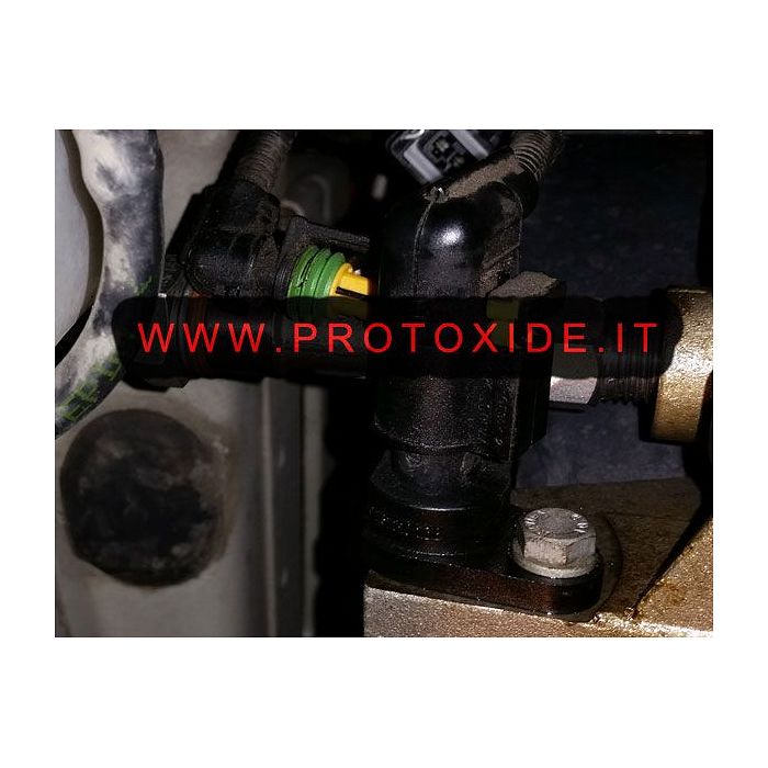 Adapteriliitin öljynpaineanturin asentamiseen Fiat 500 Abarth Panda 100hv moottoreille Turbopainemittarit, Be...