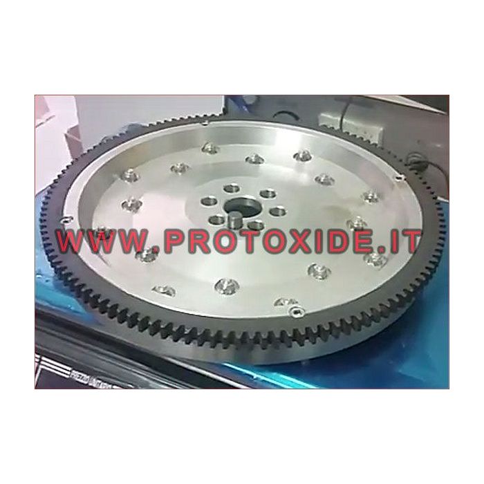 Aluminum flywheel for Punto GT Lightweight steel and aluminum flywheels