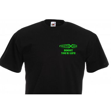 ProtoXide T-shirt sort ProtoXide Clothing Merchandising Gadgets