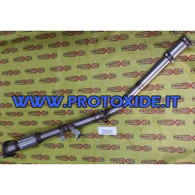 Scarico elimina dpf-fap e catalizzatore Renault Clio DCI 1500 acciaio Inox Downpipe motori Turbo Diesel