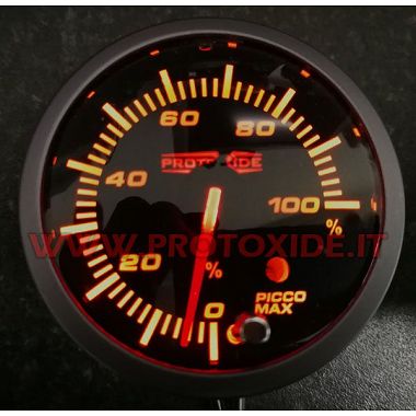 Fuel level gauge with fuel quantity percentage 60mm for tank float