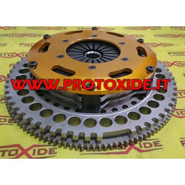 Kit Volano frizione rinforzata Bidisco rame Hyundai 2700 V6 acciaio Kit volani acciaio frizione doppio disco rinforzati bidisco