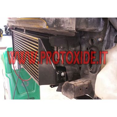 Minicooper R56 1600 com intercooler frontal aumentado Intercooler ar-ar