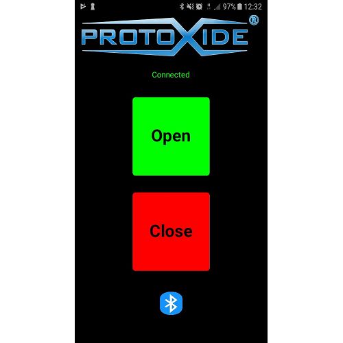 Rozhranie riadiacej jednotky otvárania tlmiča výfuku Bluetooth a aplikácie Android Ventily vyfukujú tlmič výfuku