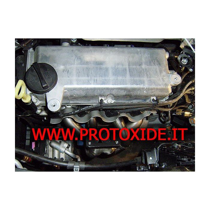 Collettore scarico acciaio Hyundai I10 1100 per trasformazione turbo acciaio inox Collettori scarico acciaio motori Turbo Ben...