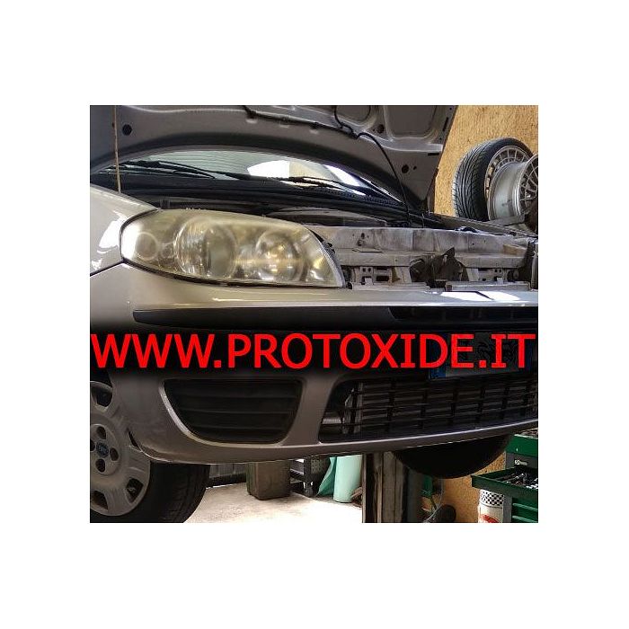 Aluminiowy przedni intercooler do Fiata Punto 188 do konwersji turbosprężarki Intercooler powietrze-powietrze