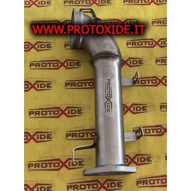 Downpipe scarico senza catalitico Fiat 124 Abarth 1.400 per Turbo originale