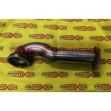 Downpipe scarico senza catalitico Fiat 124 Abarth 1.400 per Turbo originale Downpipe pentru motoare turbo pe benzina