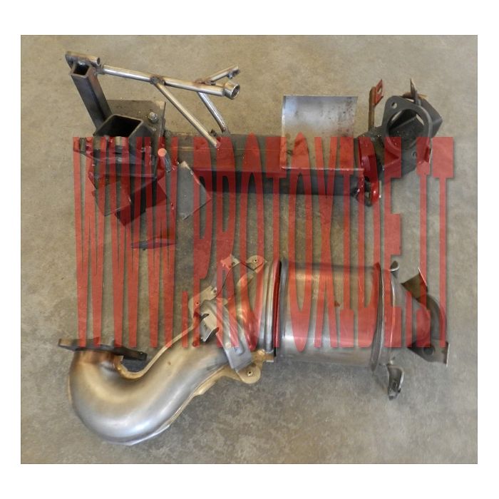 Downpipe VW Golf 5 1.400 توربو 168 حصان بدون محفز محركات بنزين توربو Downpipe