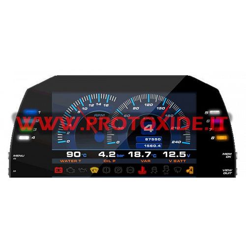 Digital dashboard for cars and motorcycles 7 inch display G Digital dashboards for cars and motorcycles