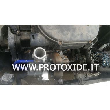 Turbocompresseur GTO 182 pour conversion turbo pour moteurs Fiat FIRE 1100 - 1200 jusqu'à 150 ch Turbocompresseurs montés sur