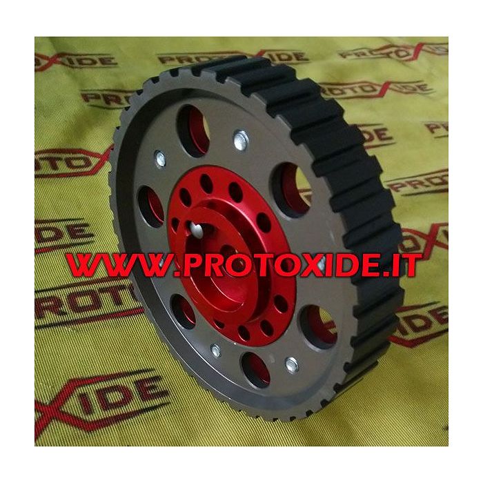 Polea árbol de levas regulable motores Fiat Lancia Alfa FIRE 1100 - 1200 8V Polea regulable 38 dientes Poleas ajustables del ...