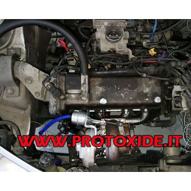Kit trasformazione Turbo motori Fiat Fire 1200 8v PARTI MOTORE TURBO ESTERNE Kit potenziamento motore