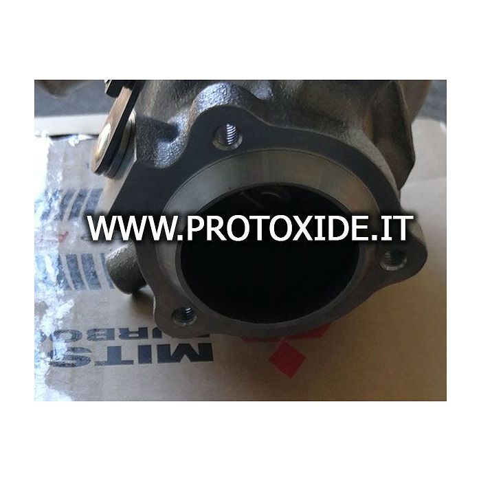 Brida d'escapament per a descens de Mitsubishi TD04HL turbo de 3 forats Flanges per Turbo, Downpipe i Wastegate