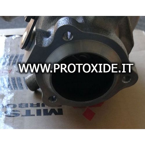 Flangia di scarico per downpipe turbo Mitsubishi TD04HL 3 fori Flange per Turbo, Downpipe e Wastegate