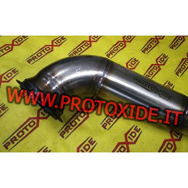 Downpipe d'échappement augmenté gratuit BMW 116i 1.6 136hp pour turbo en acier inoxydable d'origine Moteurs à essence turbo à...