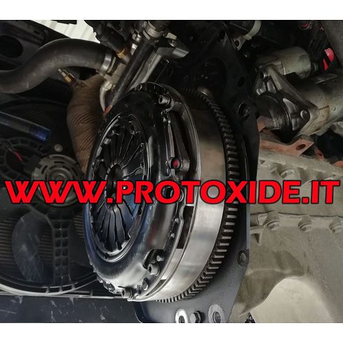 Fiat 500 Abarth T-jet 1400 16v Turbo kit volant d'embragatge reforçat d'acer alleugerit Kit volant d'acer amb embragatge refo...