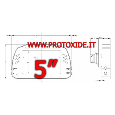 Cruscotto digitale per auto e moto Digitální přístrojové desky pro automobily a motocykly