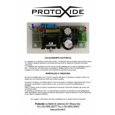 Copy instruction manual of a ProtoXide product Our services