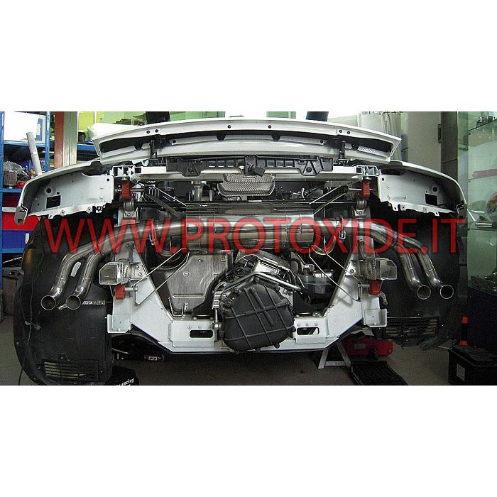 Audi R8 4200 V8 Stainless Steel Sports Exhaust WITH VALVES Mufflers and tailpipes