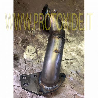 Alfa Romeo 4C NON-CATALYZED exhaust downpipe in stainless steel 1750tb Downpipe turbo petrol engines