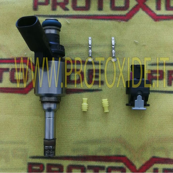 Conector 2 vias hembra inyectores Bosch Volkswagen Audi inyeccion directa Conectores eléctricos automotrices