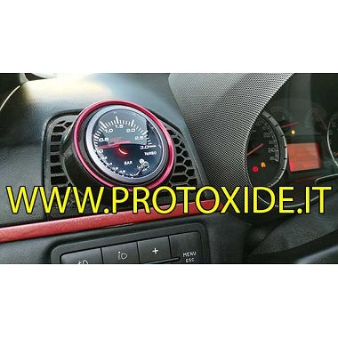 Fiat GrandePunto Manometerhalter Luftdüse mit 60mm Lochbuchse für Rotringmanometer Instrumentenhalter und Rahmen für Instrumente