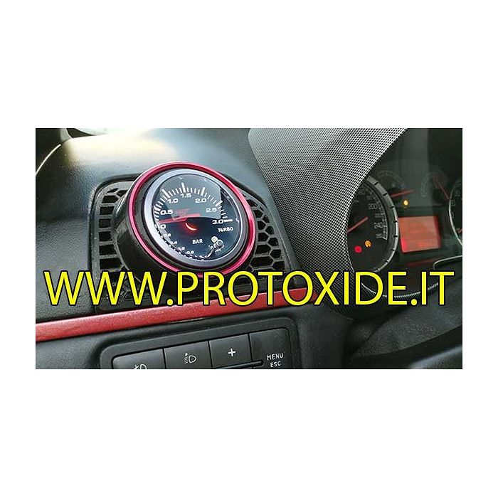 Fiat GrandePunto držač manometra mlaznica za zrak s otvorom od 60 mm za crveni prsten manometra Držači instrumenata i okviri ...