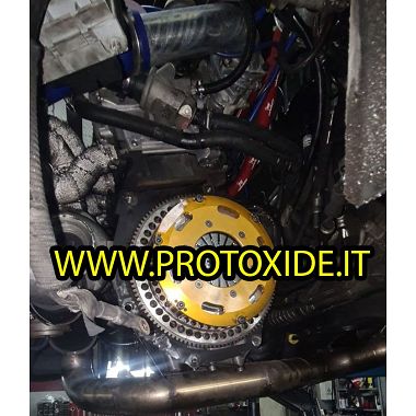 Kit volante monomasa con embrague bidisco reforzado de cobre Fiat Grande Punto Alfa 147 Lancia 1900 2.0- 2.400 JTD 8- 16v ace...