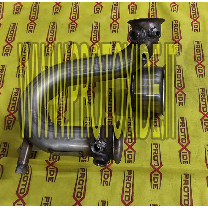 Auspuffrohr eliminiert Fap DPF Volkswagen Golf TDI - GTD 7 und 7.5 1600-2000 184 PS in Edelstahl Downpipe des Turbodieselmotors