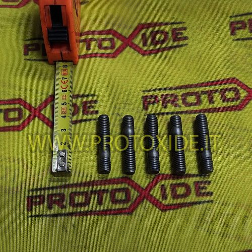 Prigionieri 8mm x 1.25 per collettori e turbine 5pz Fruits secs, presoners i perns especials