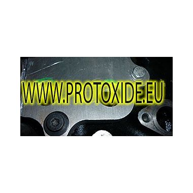 Adattatore sandwich portafiltro piastra radiatore olio Vw Golf 4 TSI 1400 Turbo Supporti filtro olio e accessori per radiator...