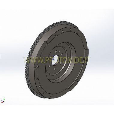 Einzelmassenschwungrad-Kit aus Stahl mit verstärkter Kupplung Ford Focus 1600 16v Turbo MK3 150-182hp Stahlschwungrad