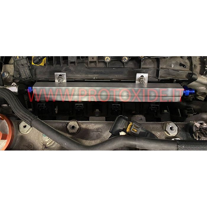 Canal injector supradimensionat din aluminiu Fiat 500 Abarth 1400 T-jet Canale supradimensionat pentru injectoare