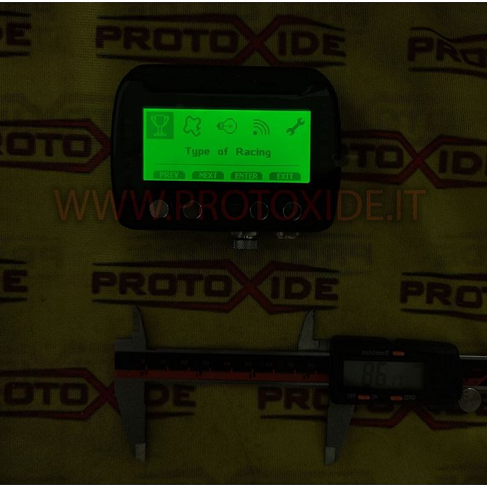 Painel digital para carros e motos OBD2 RS232 CAN BUS GPS aquisição de dados Painéis digitais para carros e motos