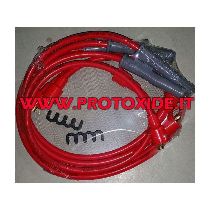 copy of Καλώδια με σπινθήρες Alfaromeo 75 1800 turbo red υψηλής αγωγιμότητας Ειδικά καλώδια κεριών για αυτοκίνητα