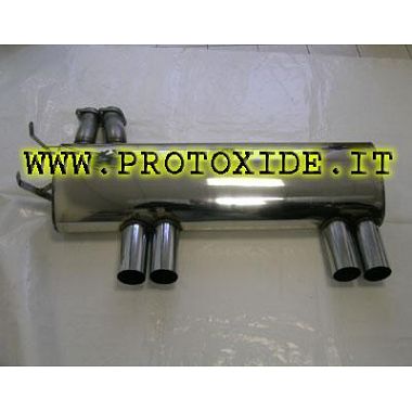 Exhaust for BMW M3 E36 in Stainless Steel