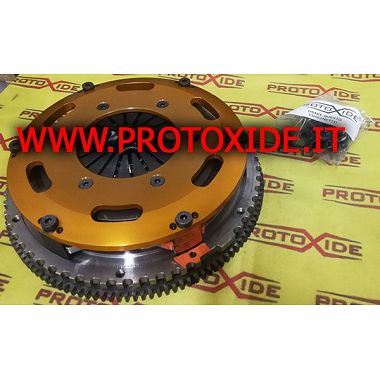 Steel flywheel with copper clutch reinforced Ergal pressure plate Renault Clio 1800 - 2000 Williams Steel flywheel kit clutch