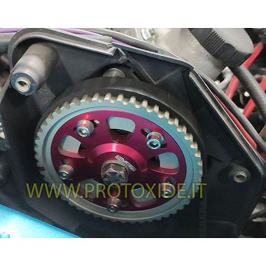 Polea de árbol de levas regulable Fiat Punto GT graduada - Uno Turbo 1400 última serie distribución regulable 48 dientes Pole...