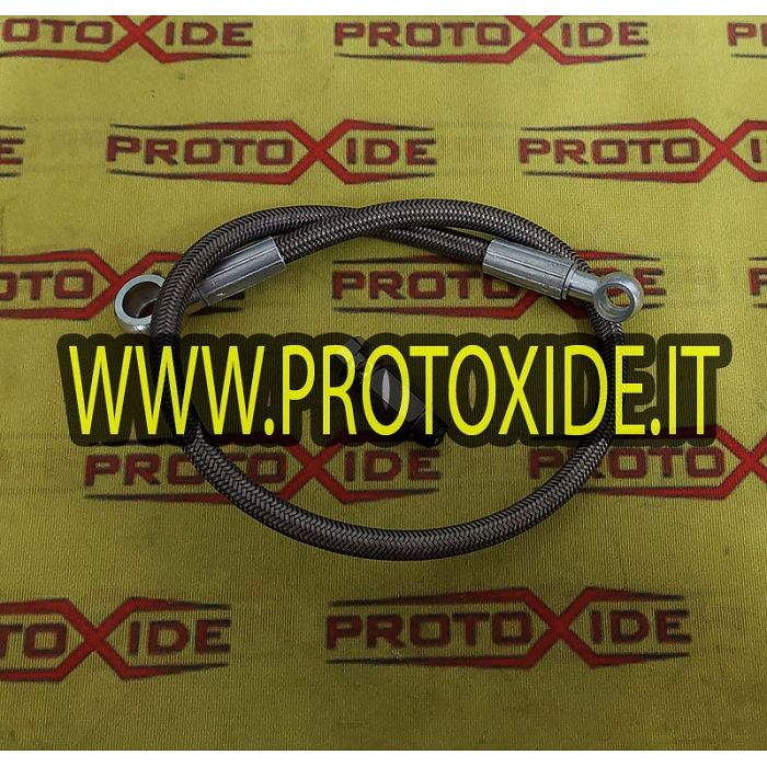 Tub de lliurament d'oli en trenat metàl·lic Punto GT - Fiat Uno Turbo monobloc 1600 8v Canonades i accessoris per a turbocomp...