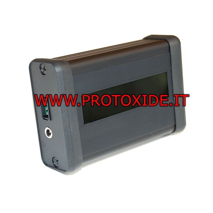 Knock controller with display with data ACQUISITION on SD CARD knock Knocking controller