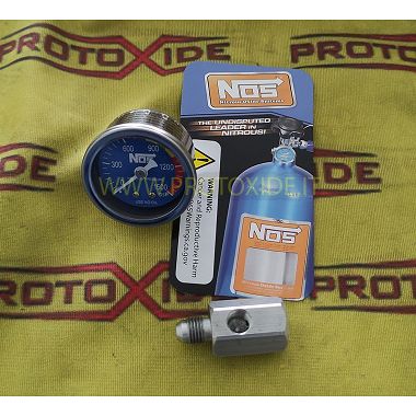 Manometru NOS pentru protoxid de azot cromat Piese de schimb pentru sisteme de protoxid de azot