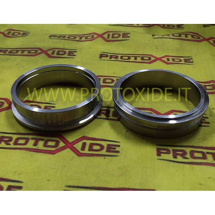 Flangia v-band anello turbo Garrett G35 900 - G35 1050 USCITA downpipe scarico inox Flange per Turbo, Downpipe e Wastegate