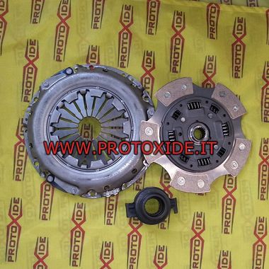 Kit ambreiaj monodisc din cupru Fiat 500 Abarth - Grande Punto 1400 16v turbo 4 - 5 plăci de cupru ÎNLOCUIT FĂRĂ VOLANT Ambre...