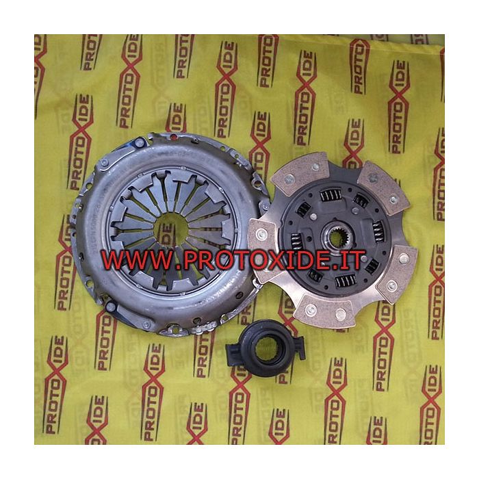 Kit Frizione monodisco rame Fiat 500 Abarth - Grande Punto 1400 16v turbo 4 - 5 placche rame RICAMBIO NO VOLANO Frizioni rinf...