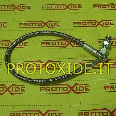 Conducta de livrare ulei din impletitura metalica Renault 5 GT cu GARRETT turbo GBC17 - GBC20 - GBC22 Conducte de ulei si