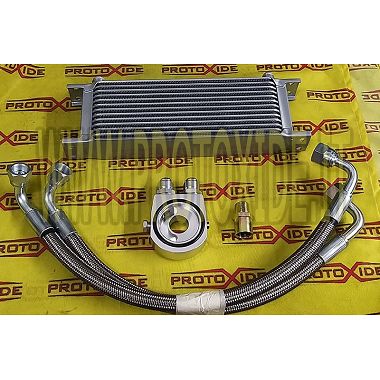 Oil radiator kit Fiat Panda 1400 8-16v 100hp Fiat Idea aspirated engine Oversized oil radiators