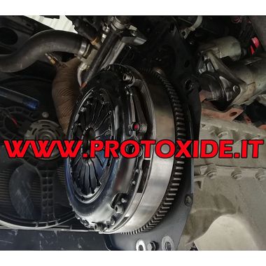 مجموعة دولاب الموازنة الفولاذية ذات الكتلة الواحدة، مع القابض المقوى Fiat 500 0.9 105 Alfa Mito Fiat Panda TwinAir Turbo مجموعة