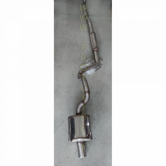 Fiat Panda 100Hp exhaust complete increased stainless steel Complete sports exhaust systems